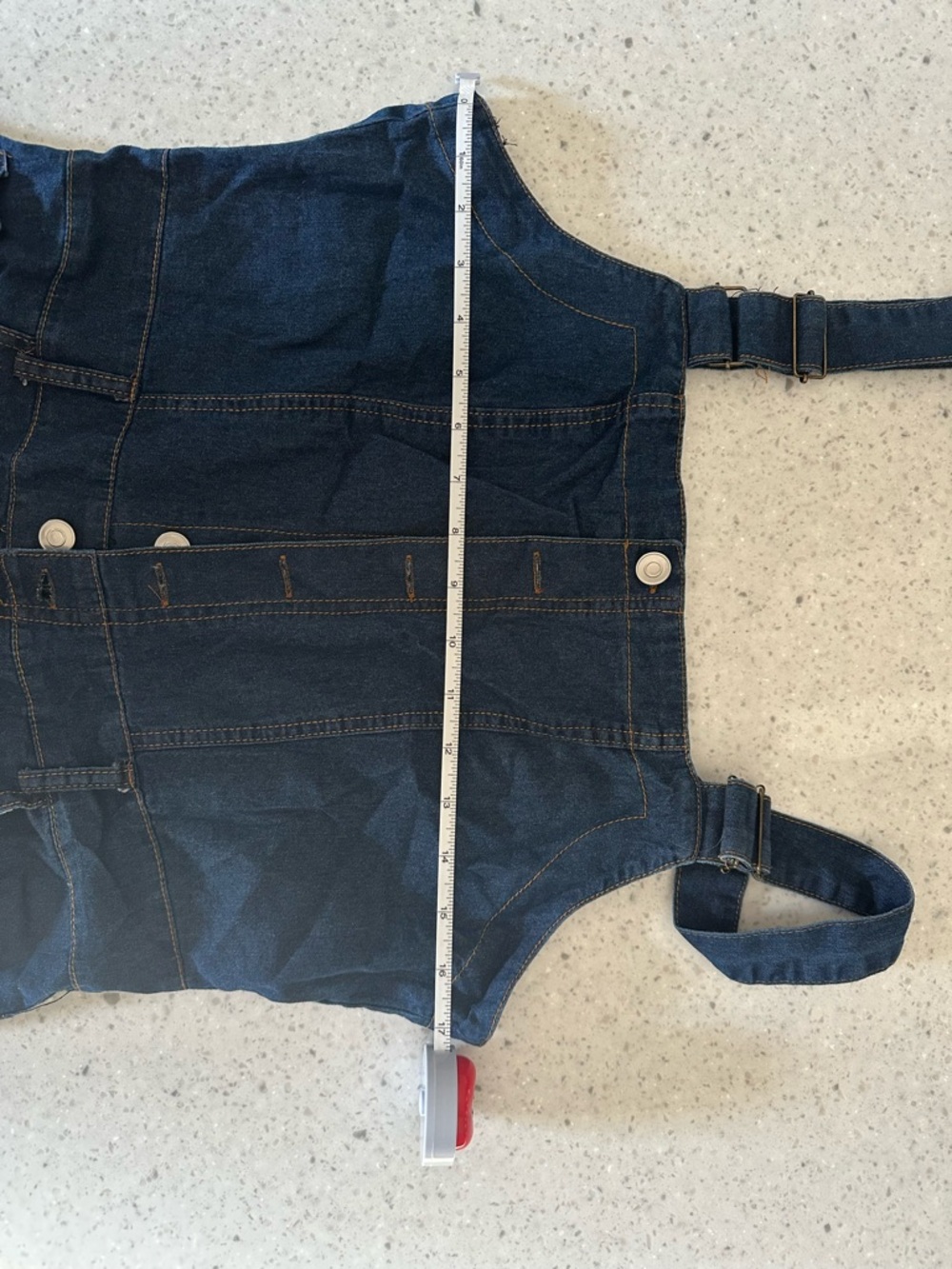 Denim jumpsuit - FLARE bottoms ❤️ - Picture 10 of 11